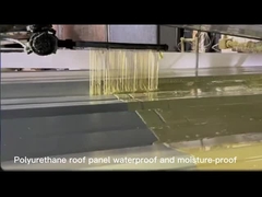 Productie van dakpanelen van polyurethaan
