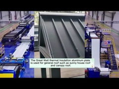 Aluminium dakpaneel van de Grote Muur