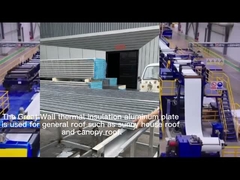 Aluminium pu dakpaneel